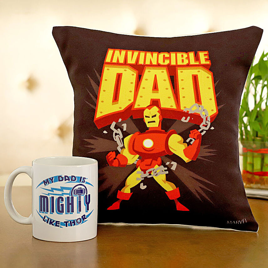 Marvel Invincible Dad Cushion Mug