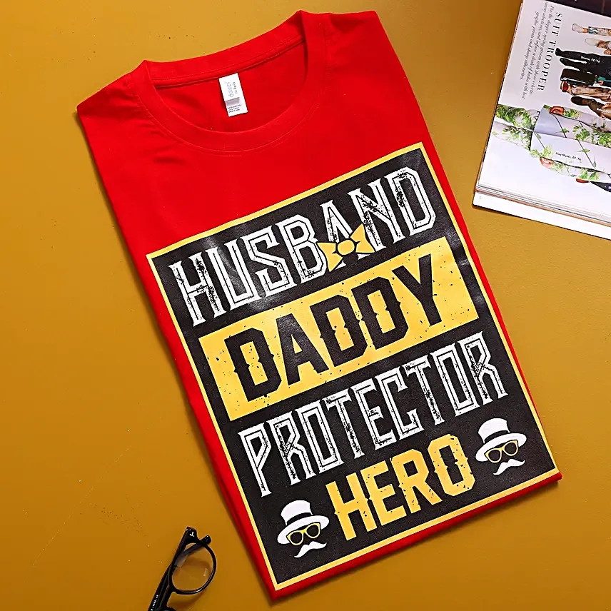 Protector & Hero Daddy T-Shirt- M