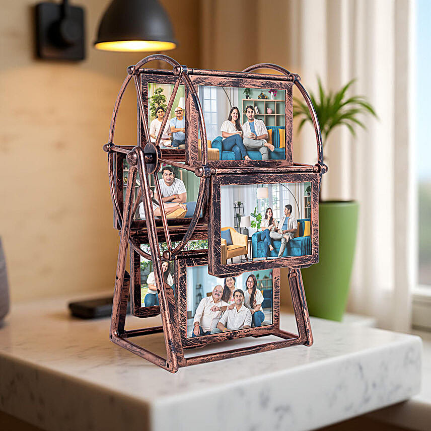 Buy/Send Personalised Swing Wheel Photo frame Online Ferns N Petals