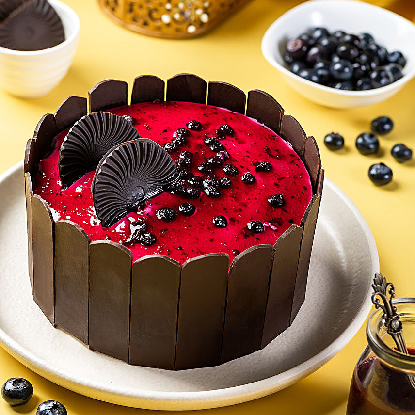 Blueberry Designer Cake:Birthday Gifts for Husband