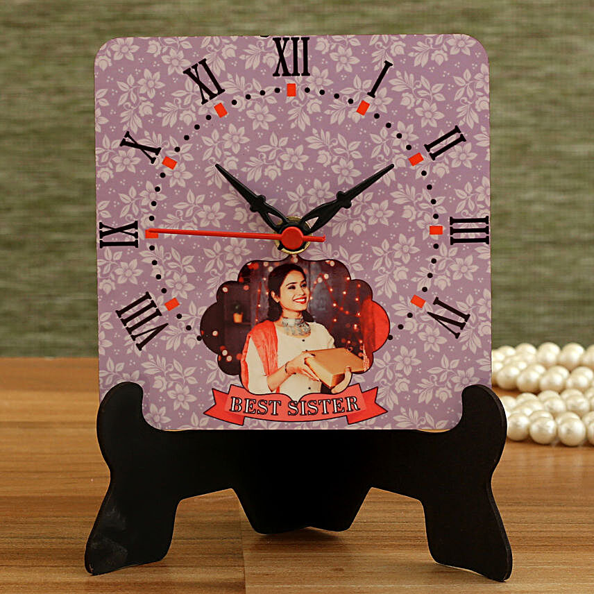 Personalised Photo Table Clock