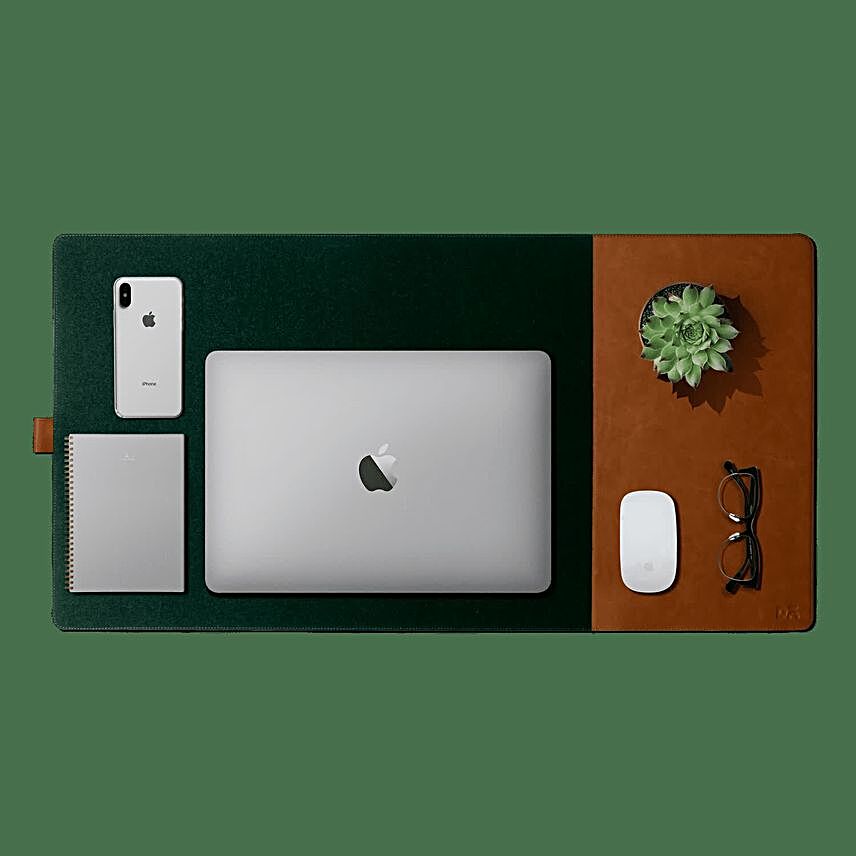 Turf 2.0 Felt Desk Mat Mouse Pad - Green
