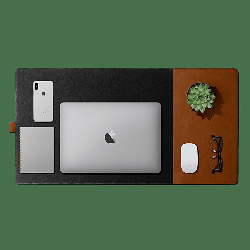 Turf 2.0 Felt Desk Mat Mouse Pad - Grey:Leather Gifts