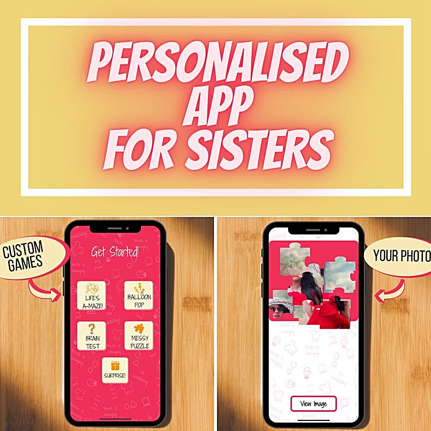 Unlock Rakhi Personalised Game App For Sister