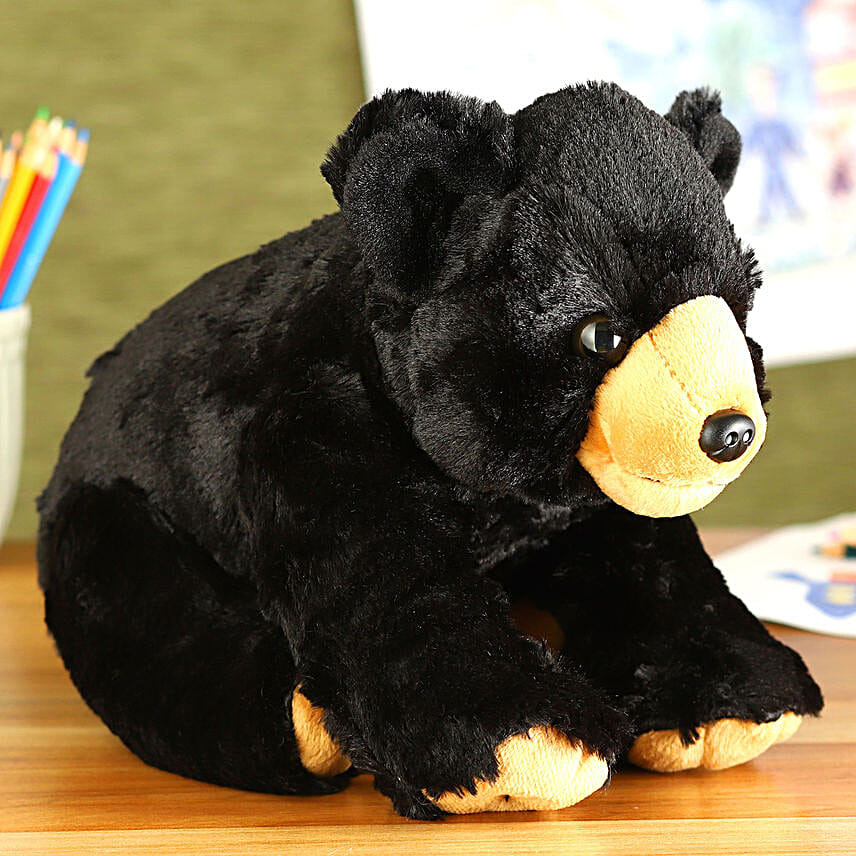 Wild Republic Black Bear Soft Toy