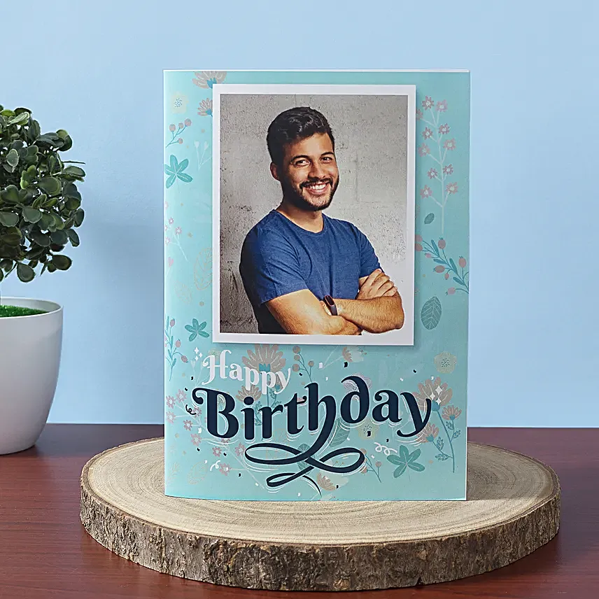 Personalised Birthday Greeting Card:Personalised Gifts for Him