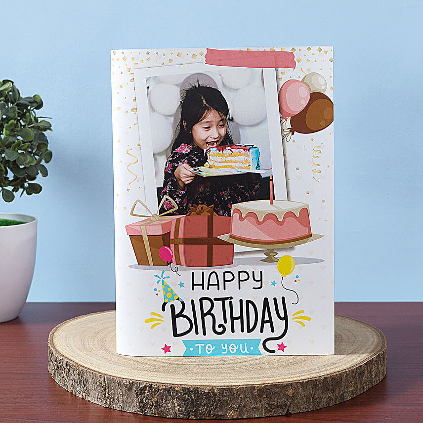 Personalised Happy Birthday Greeting Card:Send Personalised Greeting Cards
