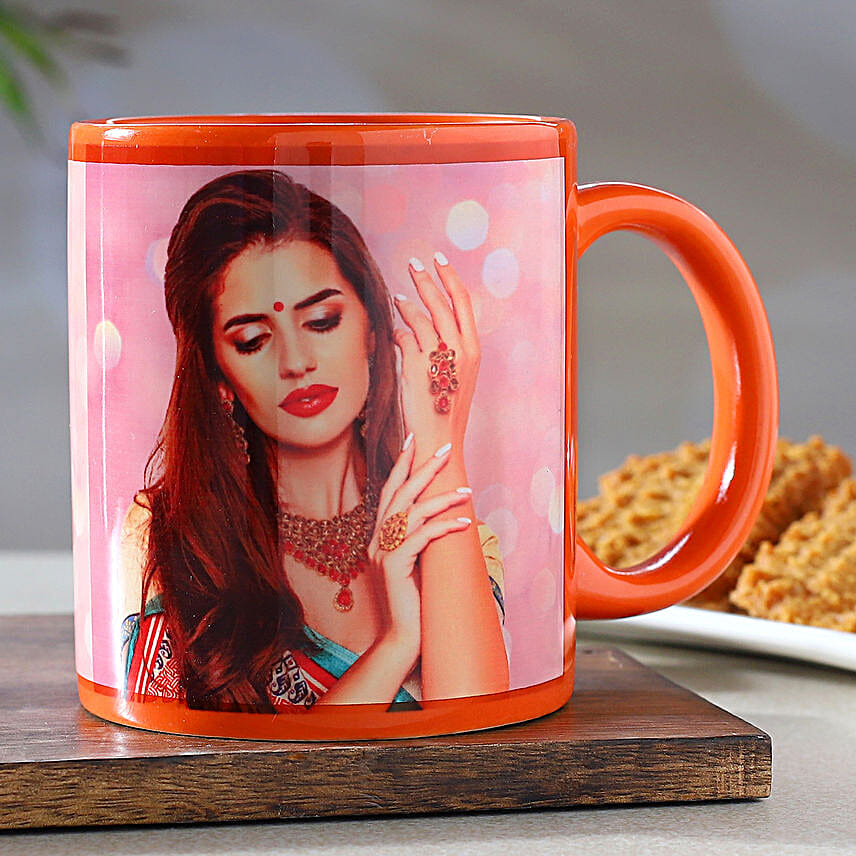 Personalised Orange Mug