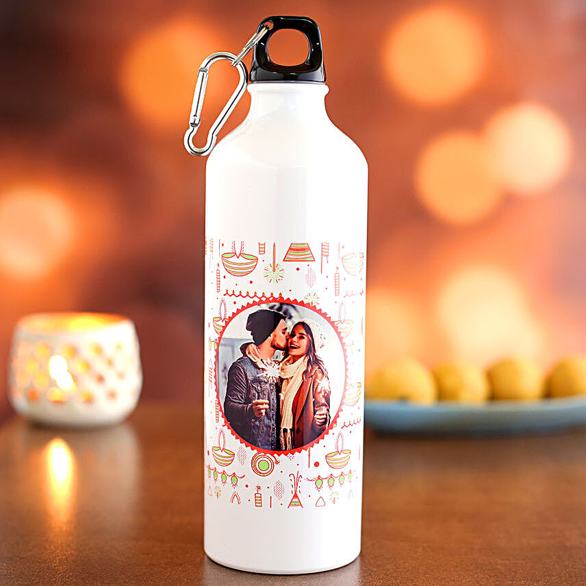 Personalised Diwali Theme Water Bottle