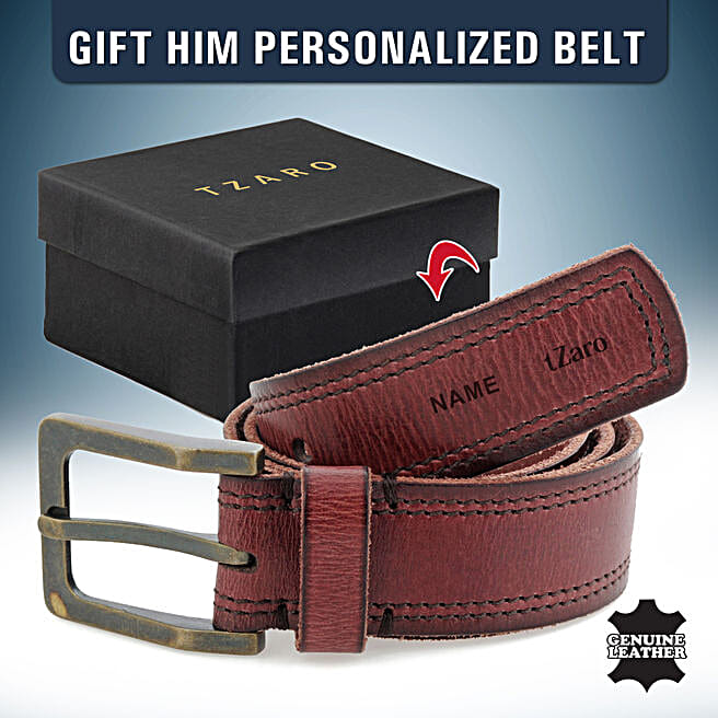 personalized belts