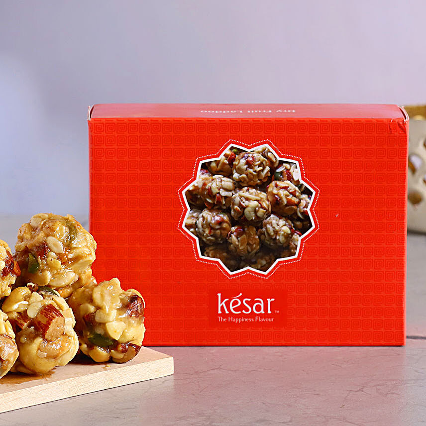 Luxurious Dry Fruit Laddoo Box:Send Diwali Sweets To Mumbai