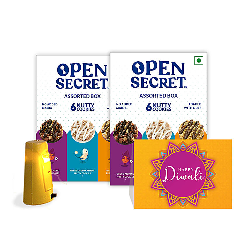 Diwali Special Open Secret Cookies Hamper