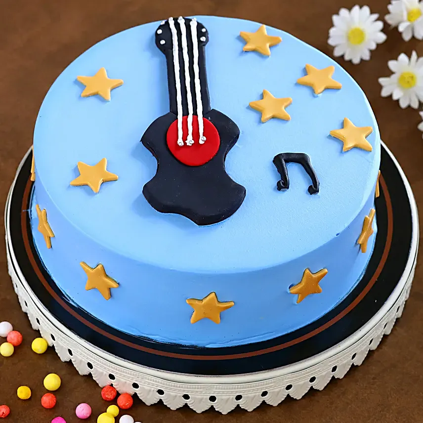 Musical Theme Chocolate Cake- 1 Kg