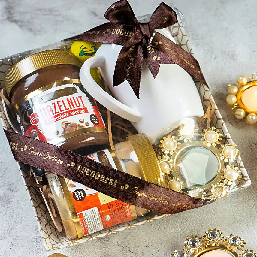 Chocolate Lovers Gift Box:Gift Hampers: Happiness Multiplied