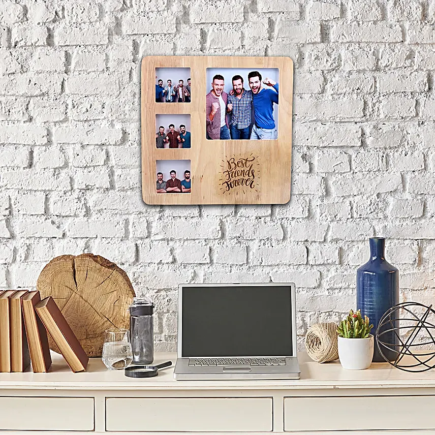 Personalised Friends Forever Photo Frame:Send Gifts For Best Friend