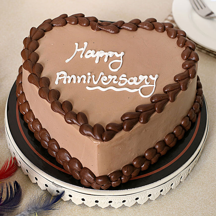 Anniversary Special Chocolate Cake- Eggless Half Kg
