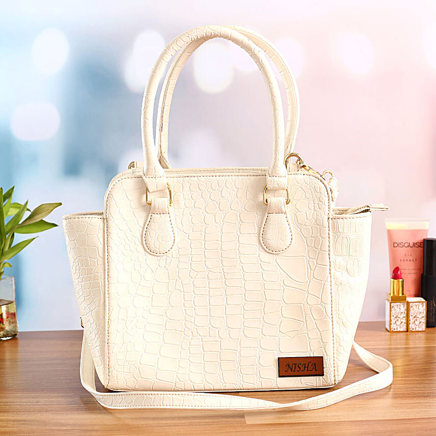 White sling on sale bag online