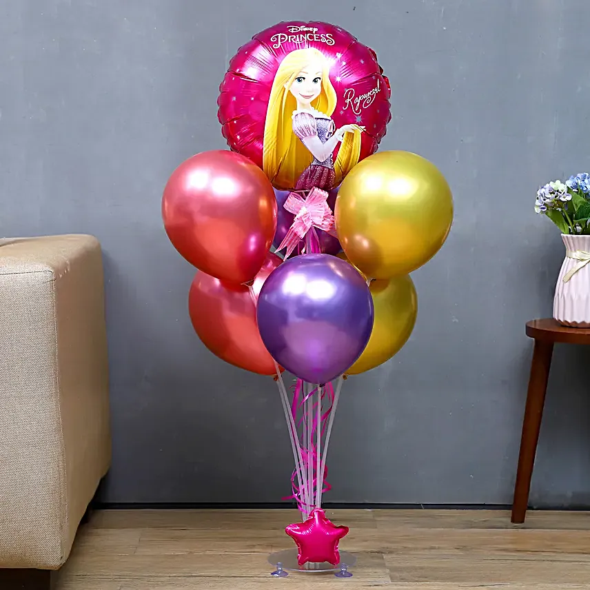Disney Princess Rapunzel Balloon Bouquet