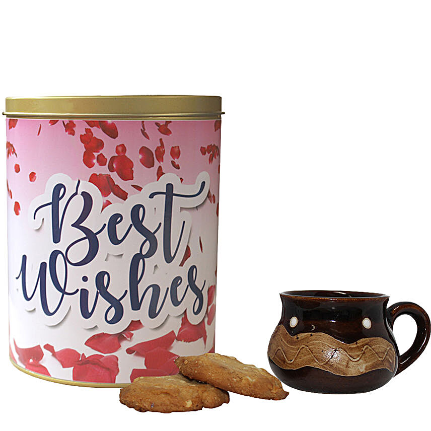Best Wishes Assorted Cookies Box- 600 Gms