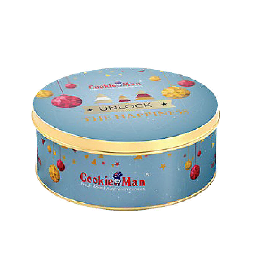 Cookieman Assorted Cookies Tin- 300 Gms