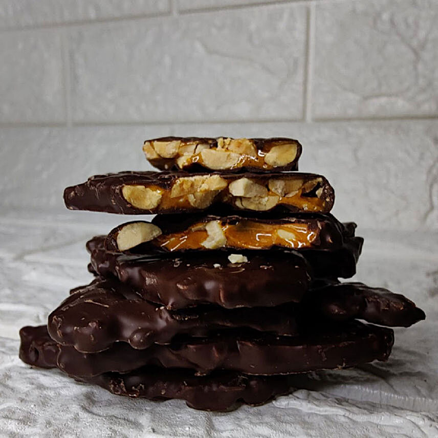 Chokola 55 Vegan Dark Chocolate Peanut Brittle:Gifts for 16Th Birthday