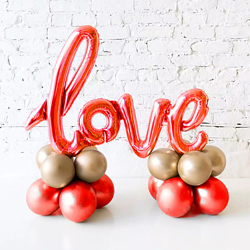 Love Balloon Arrangement