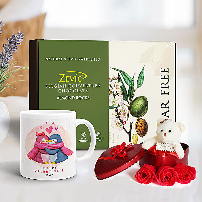 Zevic Luxurious Almond Rocks Valentines Gift