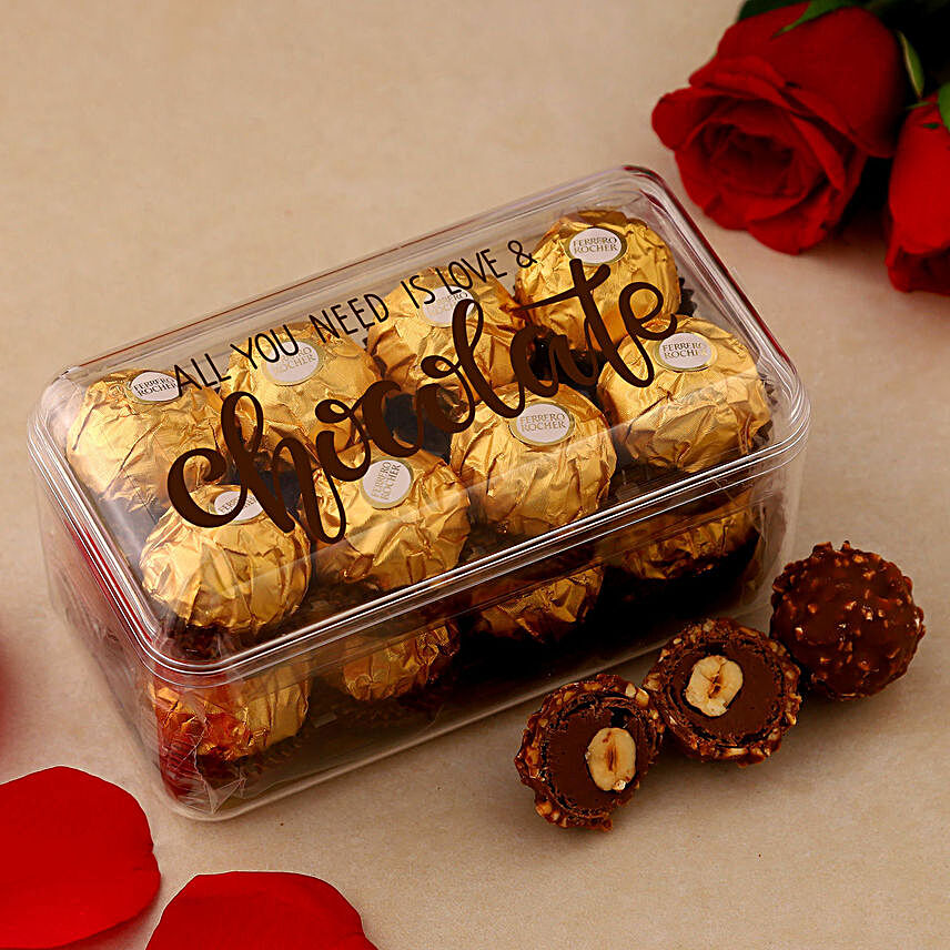 Special Love Ferrero Rocher Box:Sinful Ferrero Rocher Chocolates