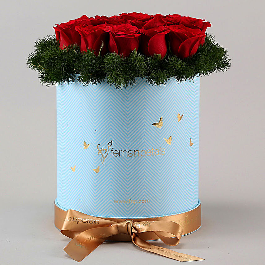Eternal Love Red Roses Gift Box