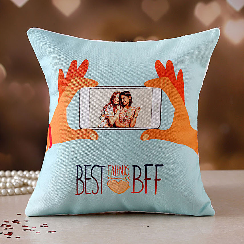 Personalised Best BFF Cushion Hand Delivery