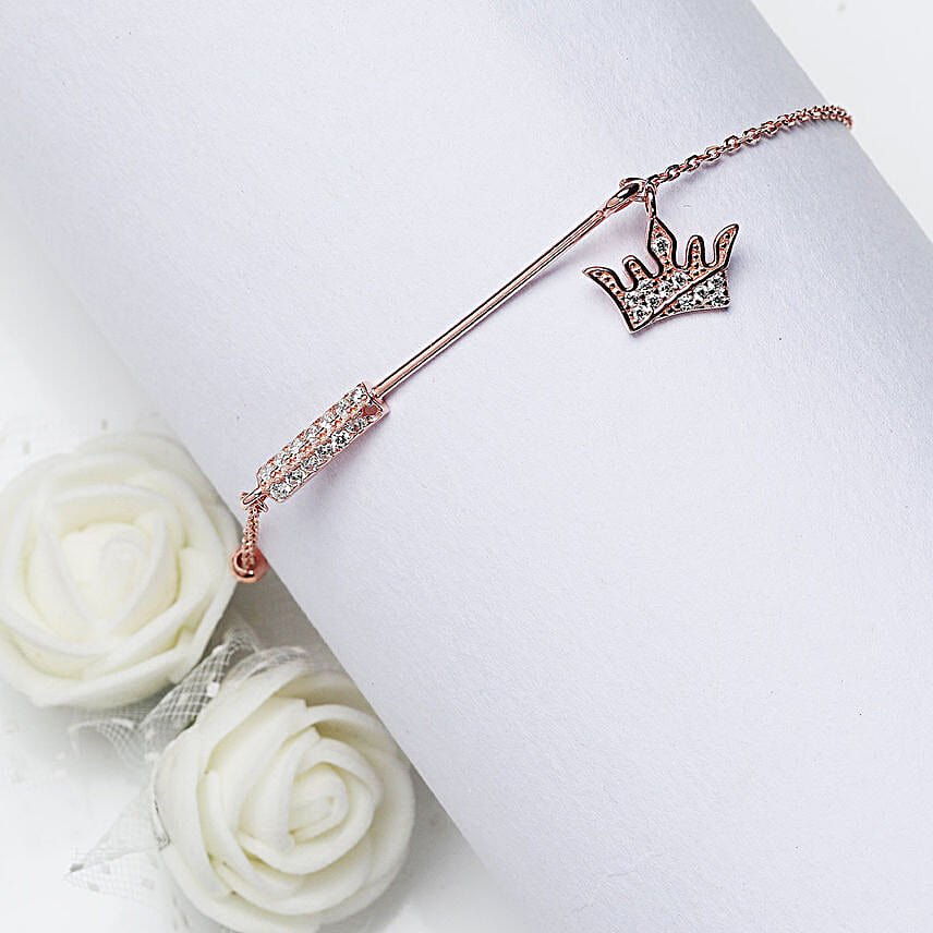 Giva rose online gold bracelet