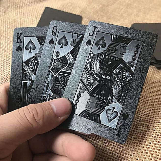 Buy/Send All Black Playing Cards Online Ferns N Petals