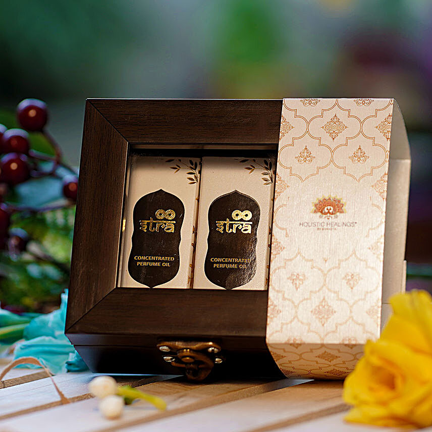Holistic Healings Scented Itra Gift Box For Women