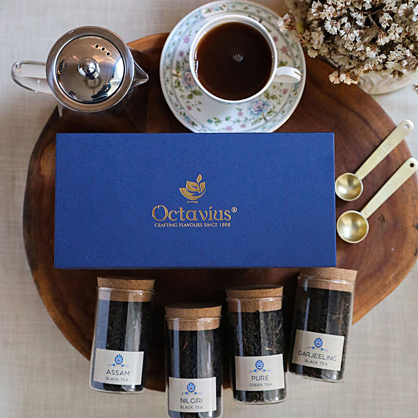 Octavius Tea Time Treasure Pure Teas:Gift Hampers: Happiness Multiplied