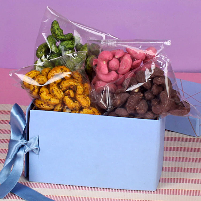 Exotic Cashew Box:Gift Hampers