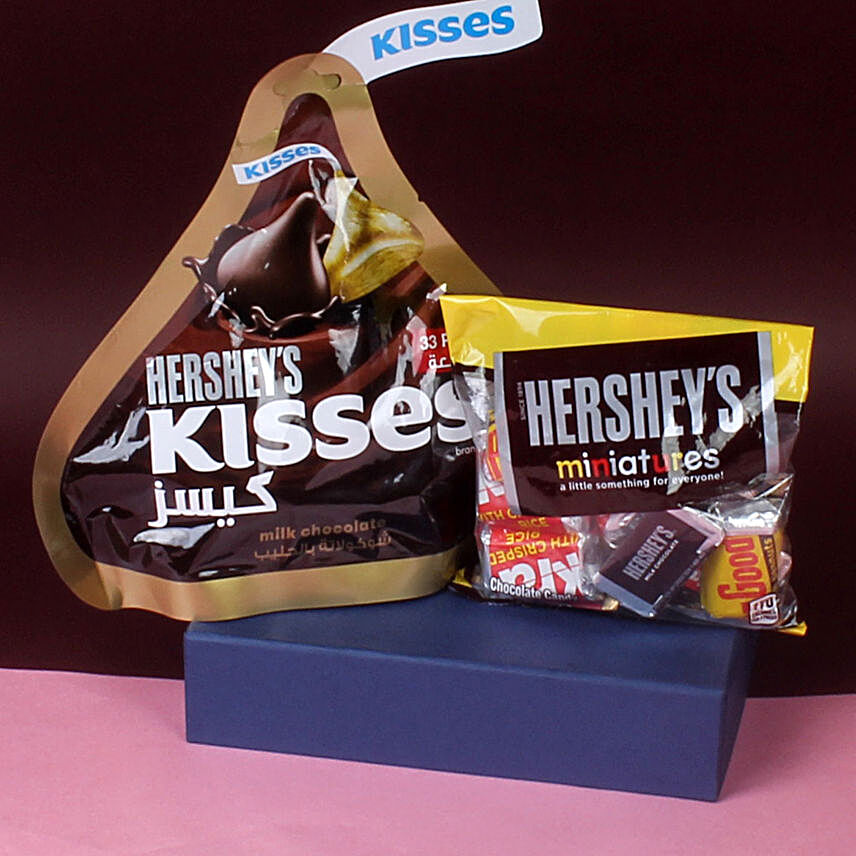 Hersheys Kisses and Miniature Chocolates