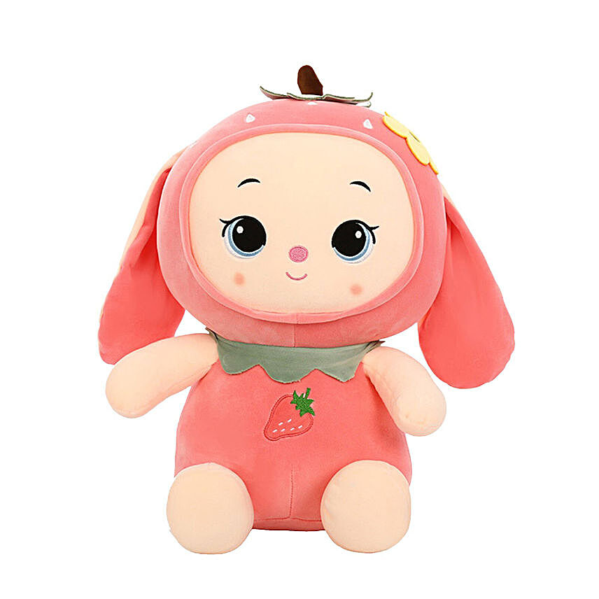 Fruit Bunny Strawberry Soft Toy