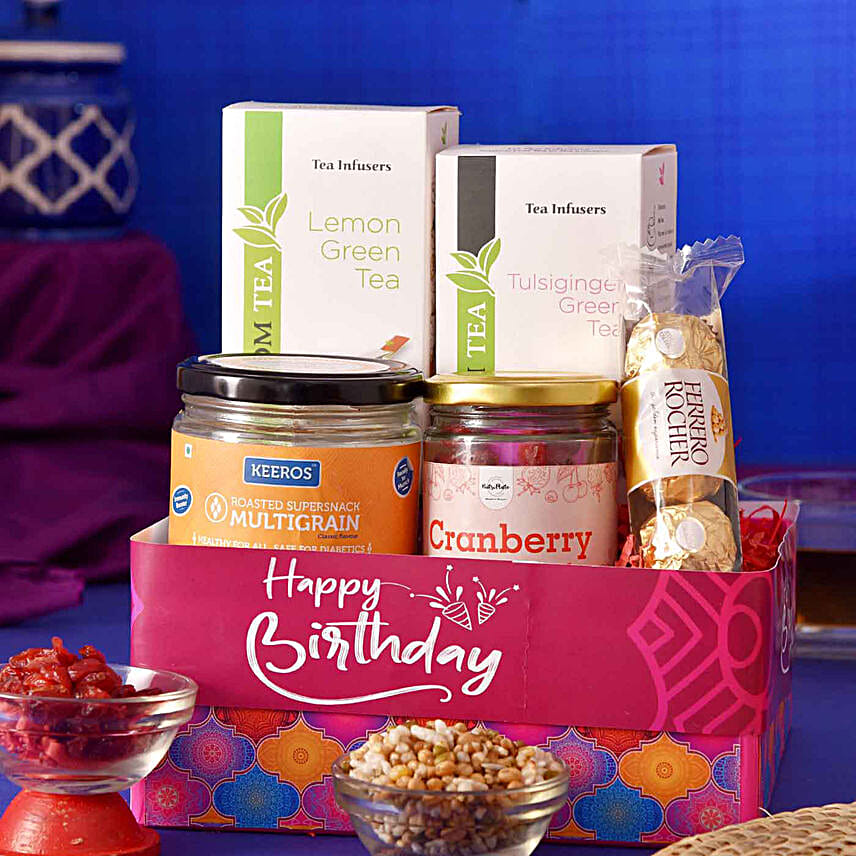 Birthday Wishes Irresistible Treats Health Hamper