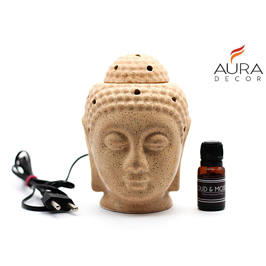 Buddha Diffuser Gift Set- Brown