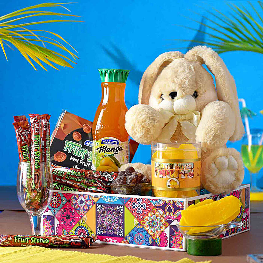 Happy Bunny Gourmet Hamper:Send Gift Hampers for Kids
