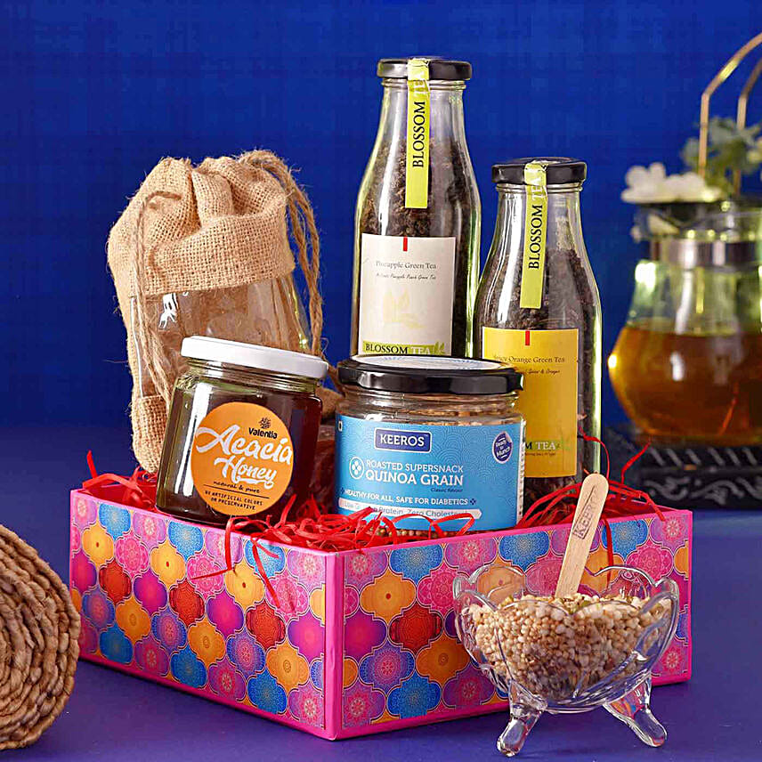 Assorted Healthy Treats Hamper