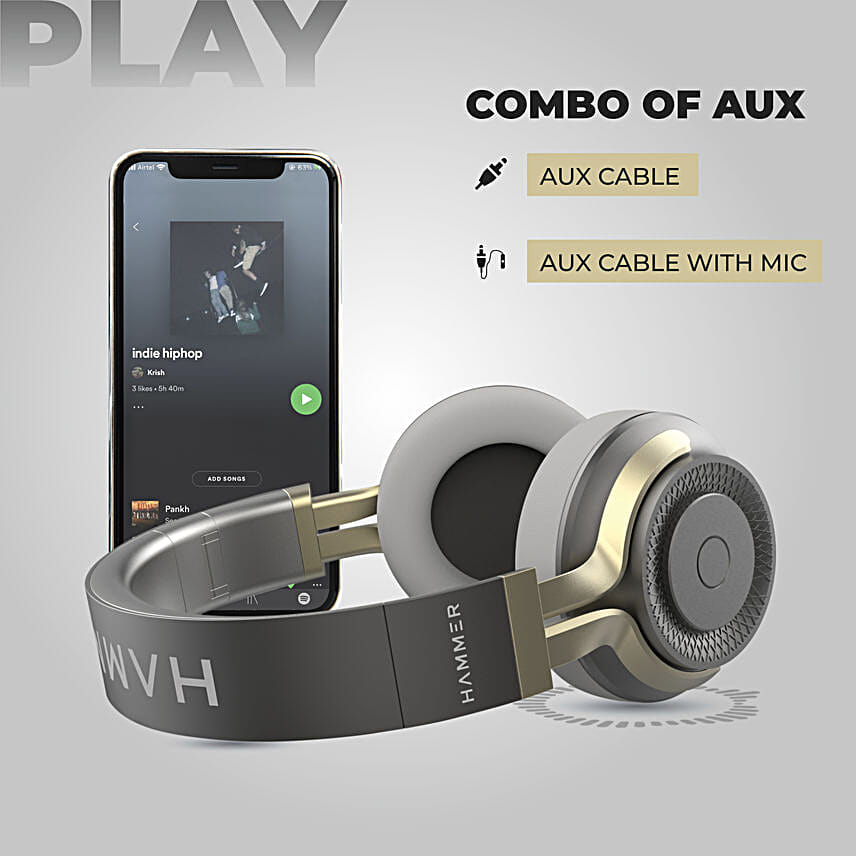 Hammer wireless top headphones