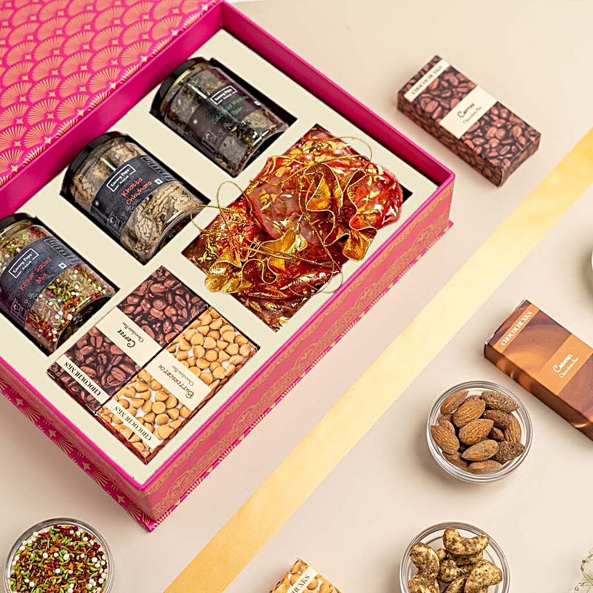 Assorted Mukhwas With Chocolates and Dry Fruits