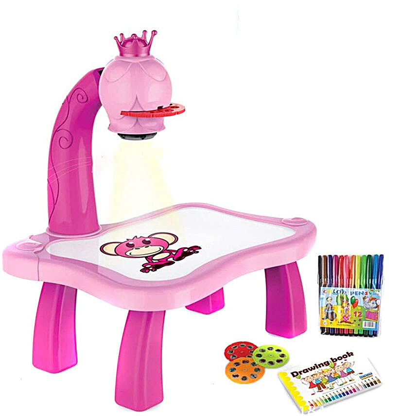 Multi Functional Drawing Painting Projector Table