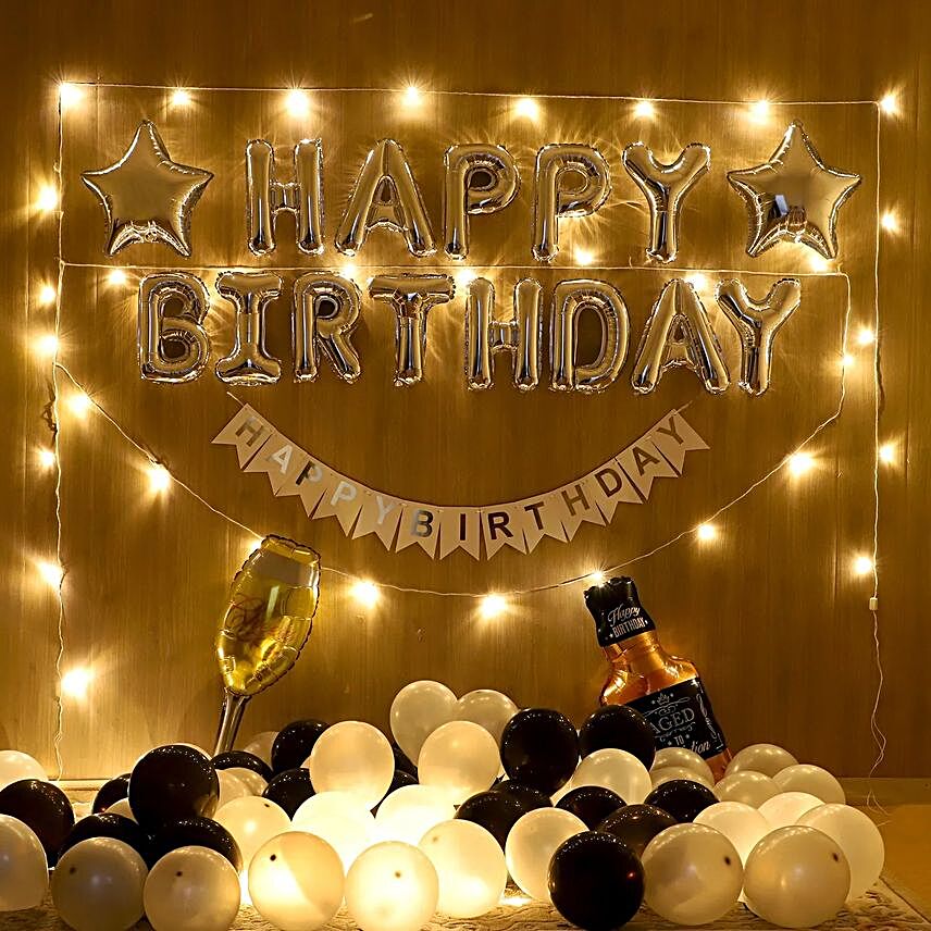 Exclusive Birthday Balloon Decoration Online:Birthday Decoration Services