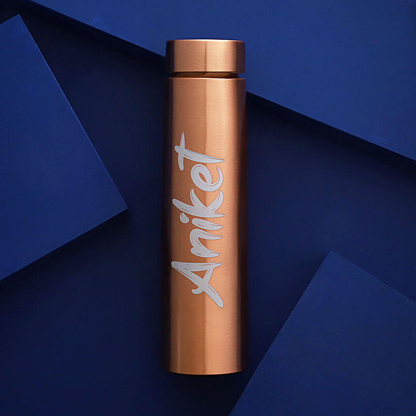 Personalised Copper Bottle