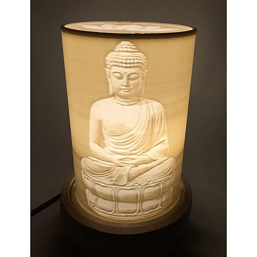 3D Printed Krishna Lamp Online:Send Home Decor for Diwali