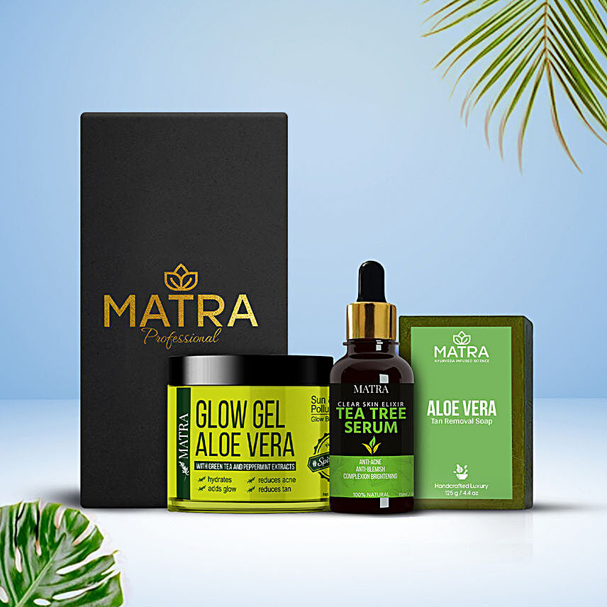 Matra Summer Freshness Aloe Vera Gift Hamper:Cosmetics & Spa Hampers