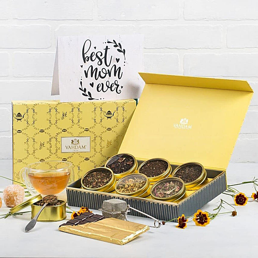 Vahdam Assorted Tea Sampler Gift Box