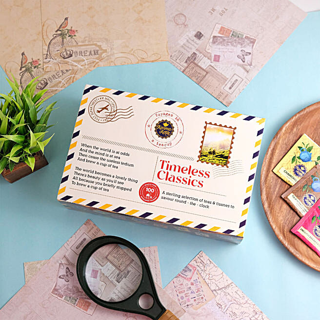 Buy/Send Classic Tea Gift Box Set of 12 Online FNP